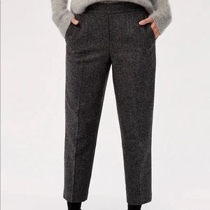 Aritzia Babaton Conan Wool Pants Grey Size 6